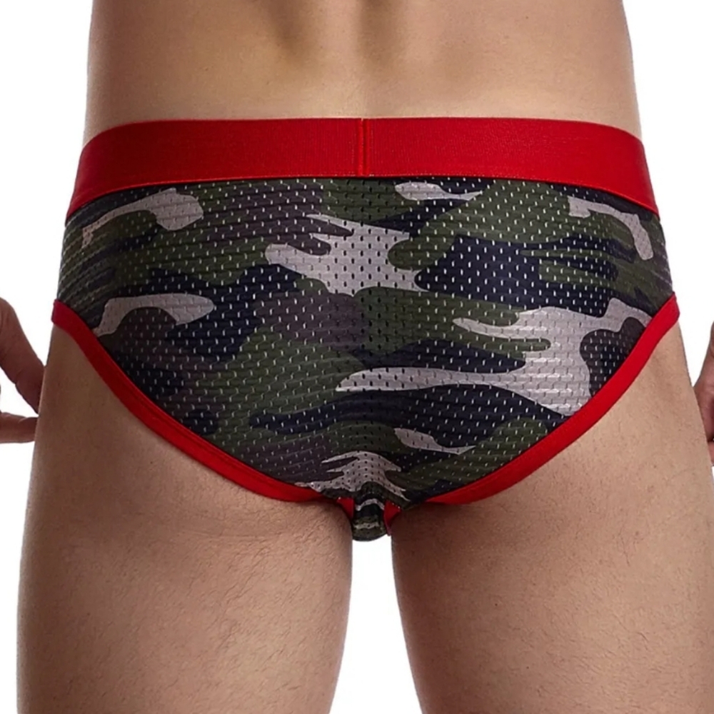 2 Mesh Camo Briefs - Picture 3 of 7